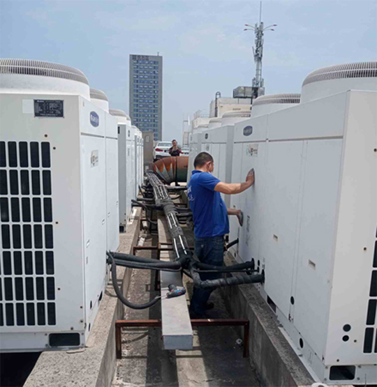 太仓中央空调制热和不制冷系统维修方法